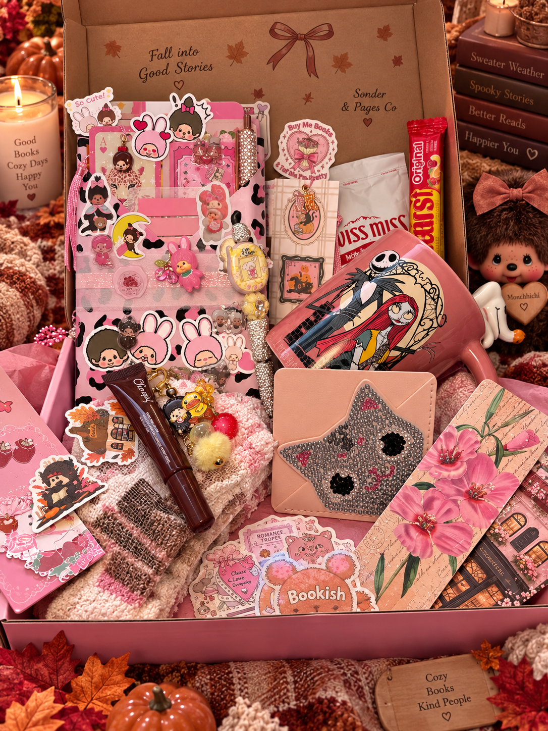 Monchhichi x Fall - Blind Date with a Book Bundle