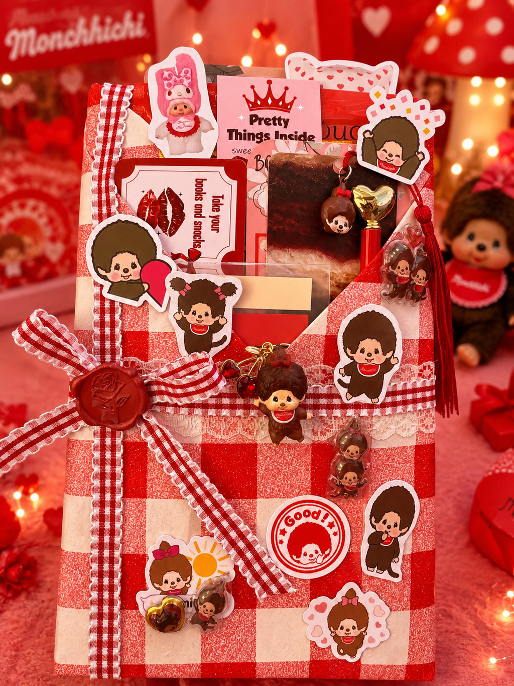 Blind Date with a Book - Monchhichi Theme