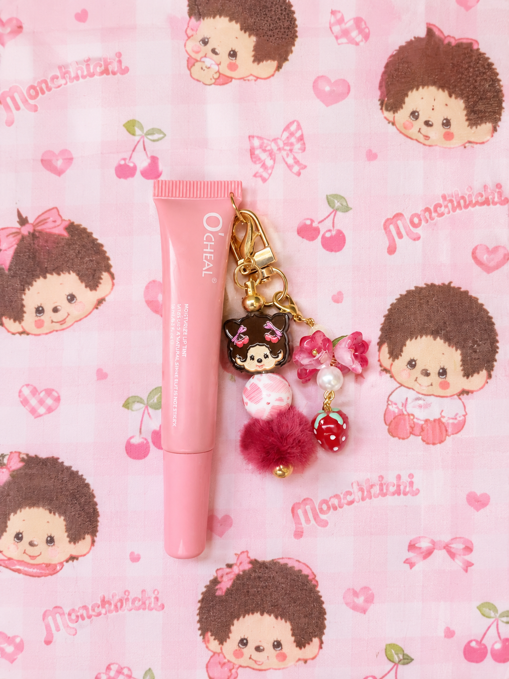 Keychain Lipgloss - Monchhichi Theme